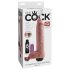 Κing Cock 11 - ρεαλιστικό δονούμενο ομοίωμα (28cm) - φυσικό