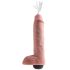 Κing Cock 11 - ρεαλιστικό δονούμενο ομοίωμα (28cm) - φυσικό