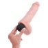 Κing Cock 11 - ρεαλιστικό δονούμενο ομοίωμα (28cm) - φυσικό