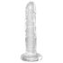 Clear Power 6 - δονητής με βεντούζα (15cm)