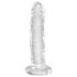 Clear Power 6 - δονητής με βεντούζα (15cm)