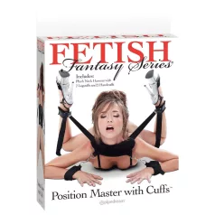   Pipedream - Fetish Position Master - Σετ πρόσδεσης BDSM (μαύρο)
