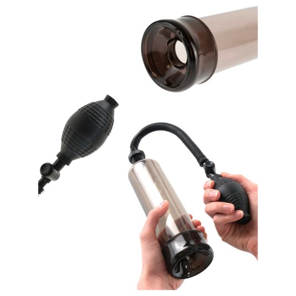 Pump Worx - αντλία πέους - αρχάριος - μαύρο