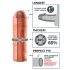 X-TENSION Mega 1 - ρεαλιστικό επικάλυμμα πέους (17,7cm) - φυσικό