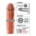 Pipedream - X-TENSION Mega 2 - ρεαλιστική προέκταση πέους (20,3 cm, στο φυσικό χρώμα)