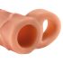 X-TENSION Perfect 2 - επεκτάτης πέους δακτυλίου (19cm) - φυσικό