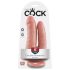 King Cock Double Penetrator - ρεαλιστικό διπλό ομοίωμα (φυσικό)
