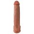 Βασιλιάς Cock 15 - γιγάντιο ομοίωμα (38cm) - σκούρο φυσικό