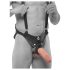 Βασιλικό Strap-on King Cock 10 - Κοίλο Δονητικό Σύστημα 25εκ.