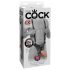 Βασιλικό Strap-on King Cock 10 - Κοίλο Δονητικό Σύστημα 25εκ.