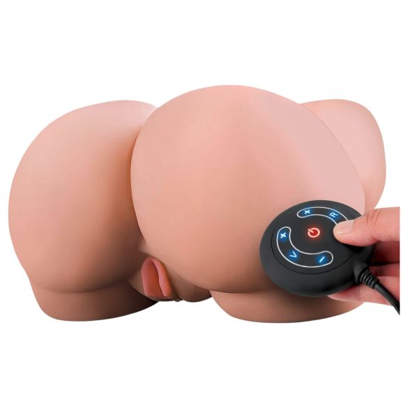 PDX Elite Milk Me Silly - δονητικό τορσό αυνανιστής (φυσικό)