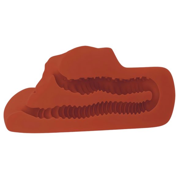 PDX - ανδρικό ρεαλιστικό αυνανιστήρι 2 σε 1 - καφέ