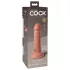 King Cock Elite 6 - ρεαλιστικό δονητής με βεντούζα 15cm - φυσικό χρώμα