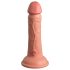 King Cock Elite 6 - ρεαλιστικό ομοίωμα με βεντούζα (15cm) - φυσικό