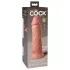 King Cock Elite 8 - ρεαλιστικό δονητής με βεντούζα 20cm - φυσικό χρώμα