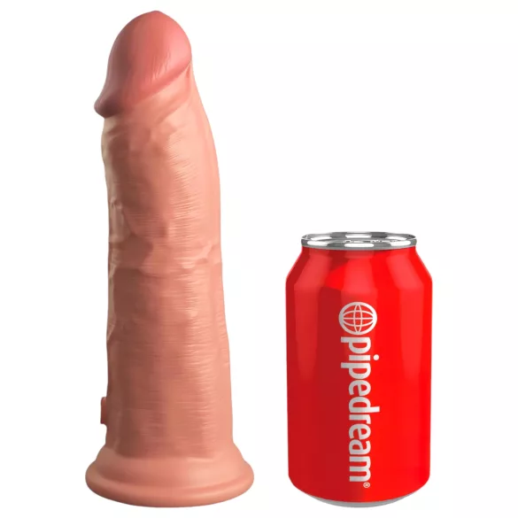 King Cock Elite 8 - ρεαλιστικό δονητής με βεντούζα 20cm - φυσικό χρώμα