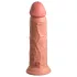 King Cock Elite 8 - ρεαλιστικό δονητής με βεντούζα 20cm - φυσικό χρώμα