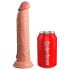 King Cock Elite 9 - ρεαλιστικό ομοίωμα με βεντούζα (23cm) - φυσικό