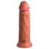 King Cock Elite 8 - ρεαλιστικός δονητής 20cm (σκούρο φυσικό)