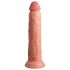 King Cock Elite 9 - Δονητής με βεντούζα 23cm - Φυσικό χρώμα
