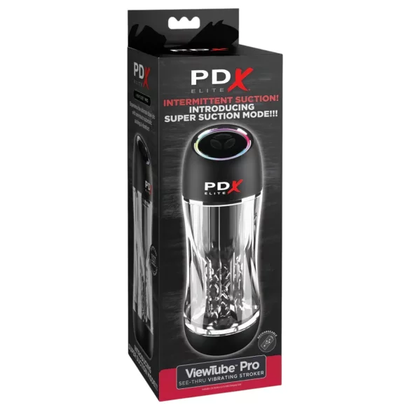 PDX ViewTube Pro - αντλία δόνησης/αναρρόφησης (μαύρο)