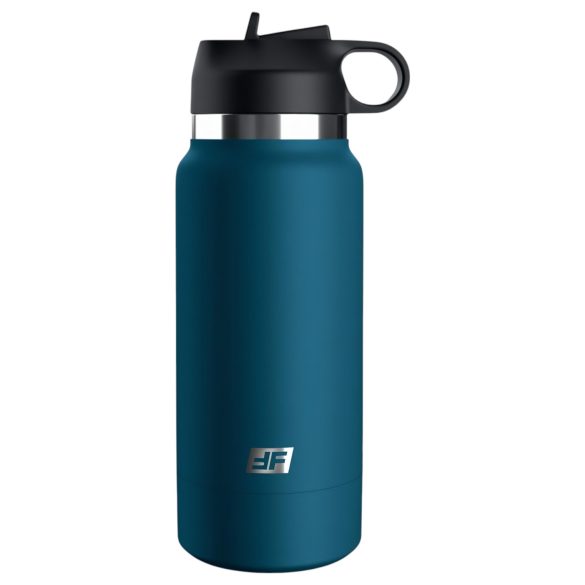 Fuck Flask Private Pleaser - ανδρικό ομοίωμα κόλπου σε φλασκί - μπλε καφέ