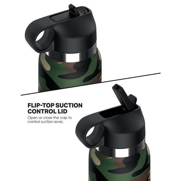 Fap Flask Happy Camper - ανδρικό αυνανιστήρι φορητό - πράσινο/μαύρο