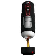   PDX Elite - ανδρικό masturbator με θέρμανση - μαύρο