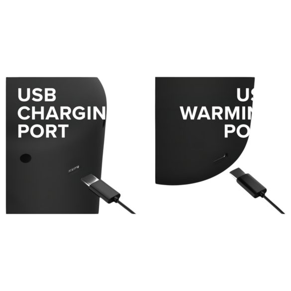 PDX Elite - ανδρικό masturbator με θέρμανση - μαύρο