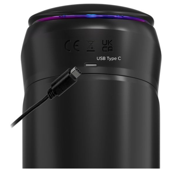 PDX Elite Moto-Bator Pro - ανδρικό αυτόματο masturbator με θερμαινόμενες μπάλες