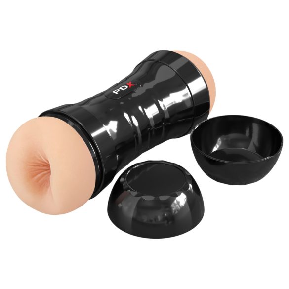 PDX Wet Pussies - ρεαλιστικός αυνανιστής αιδοίου και πρωκτού (φυσικό)