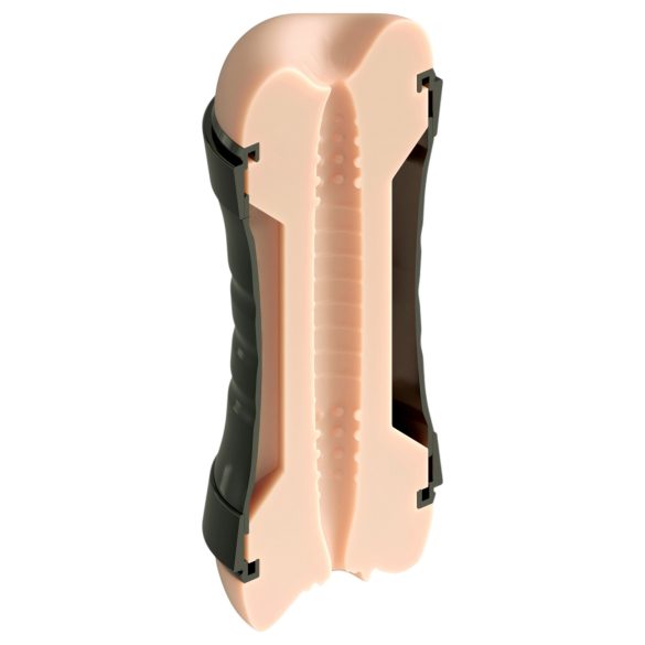 PDX Wet Pussies - ρεαλιστικός αυνανιστής αιδοίου και πρωκτού (φυσικό)