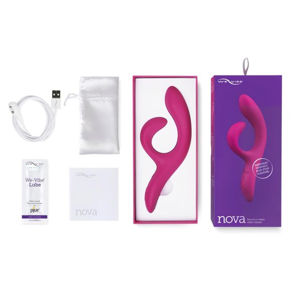 We-Vibe Nova 2 - δονητής διπλής διέγερσης - κλειτορίδα - μοβ