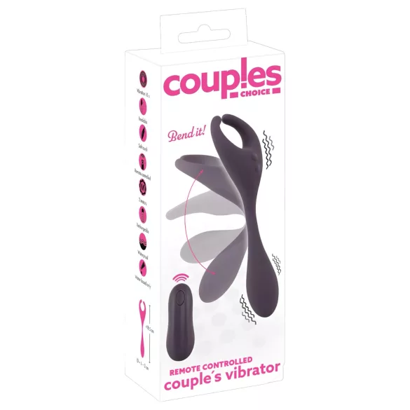 Couples Choice - δονητής ζευγαριών με 2 μοτέρ - ασύρματος επαναφορτιζόμενος