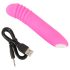 You2Toys - Flashing Mini Vibe - Επαναφορτιζόμενος δονητής με φωτισμό (ροζ)
