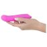 You2Toys - Flashing Mini Vibe - Επαναφορτιζόμενος δονητής με φωτισμό (ροζ)