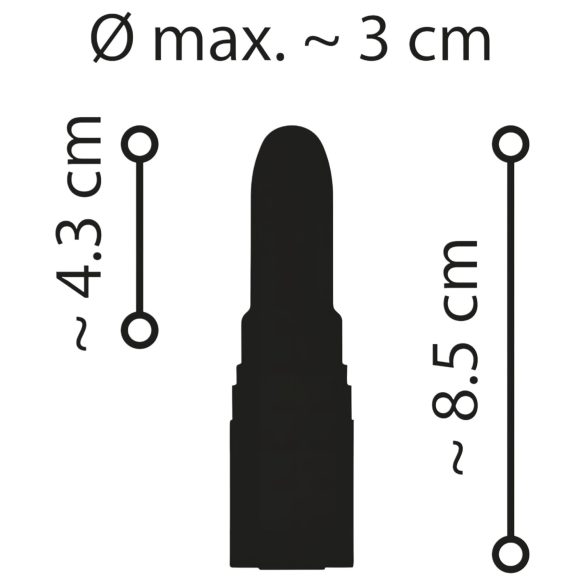 Emerald Love - δονητής ρουζ αδιάβροχος επαναφορτιζόμενος - κόκκινο