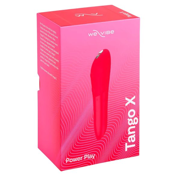 We-Vibe Tango X - Επαναφορτιζόμενος, αδιάβροχος δονητής (κοραλί)