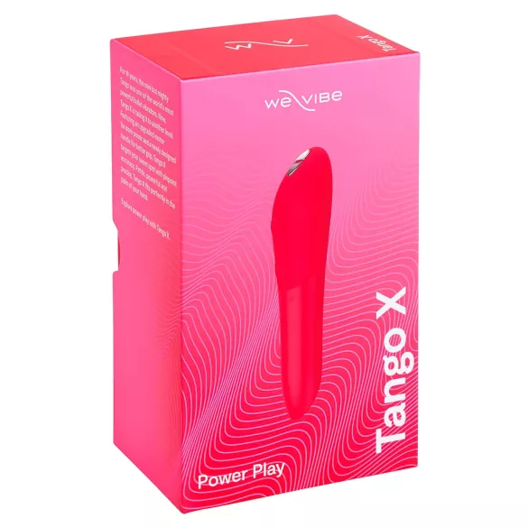 We-Vibe Tango X - δονητής ράβδου επαναφορτιζόμενος αδιάβροχος κοραλί
