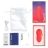 We-Vibe Touch X - επαναφορτιζόμενος, αδιάβροχος δονητής κλειτορίδας (κοραλί)