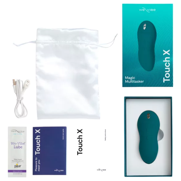 We-Vibe Touch X - δονητής κλειτορίδας επαναφορτιζόμενος αδιάβροχος πράσινος