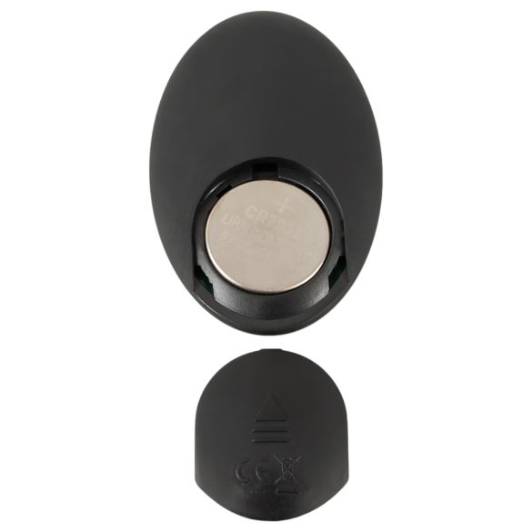 Rebel - δονούμενο μασάζ προστάτη με τηλεχειριστήριο - μαύρο, επαναφορτιζόμενο