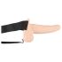 You2Toys Strap-on - κοίλος, φορετός δονητής (φυσικός)