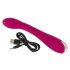 SMILE G-spot - επαναφορτιζόμενος δονητής σημείου G με ραβδώσεις (μωβ)