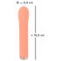 Ομφαλός You2Toys Mini: G-Spot Δονητής (ροδάκινο) - Επαναφορτιζόμενος