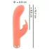 You2Toys - δονητής rabbit mini επαναφορτιζόμενος - σιλικόνη ροδάκινο