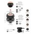 You2Toys CUPA Mini - θερμαντικό μασάζ δονητής (μαύρο)