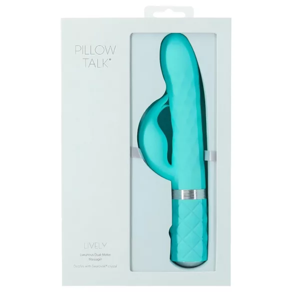 Pillow Talk Lively - Επαναφορτιζόμενος δονητής κλειτορίδας (τυρκουάζ)