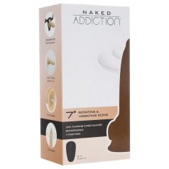   Naked Addiction Rotating 7 - περιστρεφόμενος δονητής (18 εκ) - φυσικός