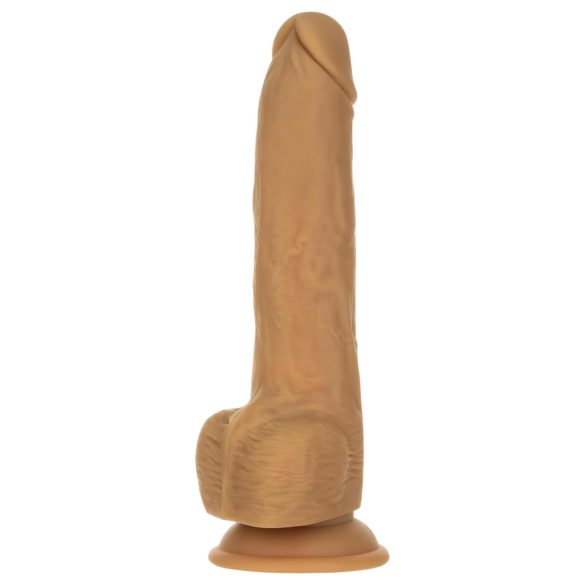 Naked Addiction Thrusting 9 - δονητής με ώθηση - σκούρο - 23cm